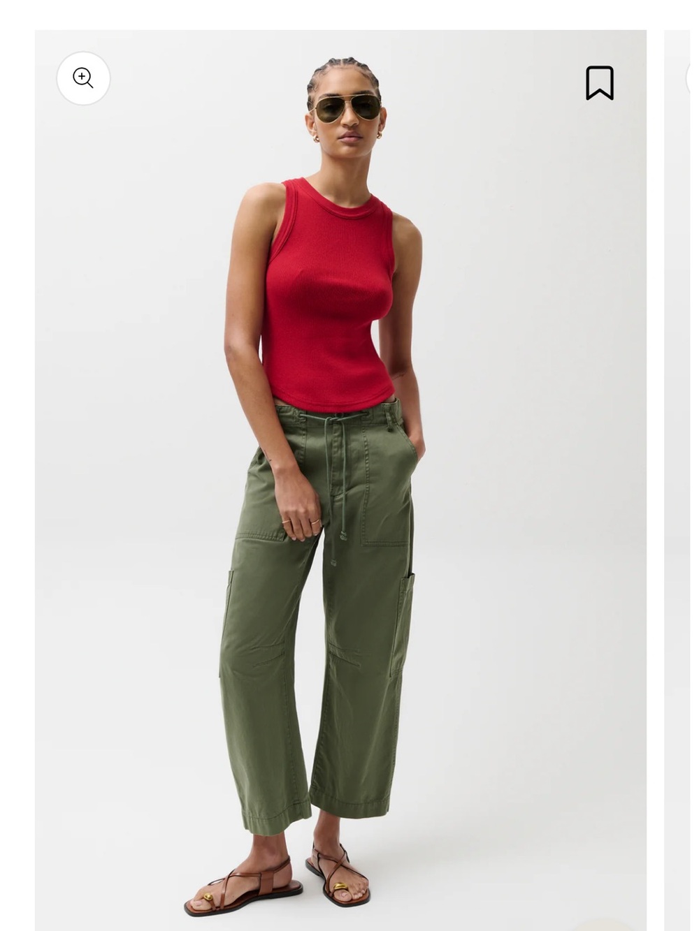 Sabrina Curved Utility Pants